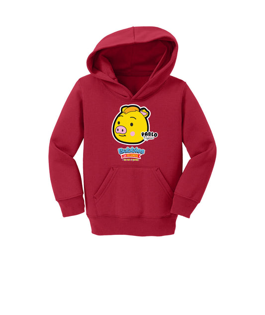 Bubbles & Friends- Friends from Happyville 'Pablo' Toddler Fleece Pullover Hoodie
