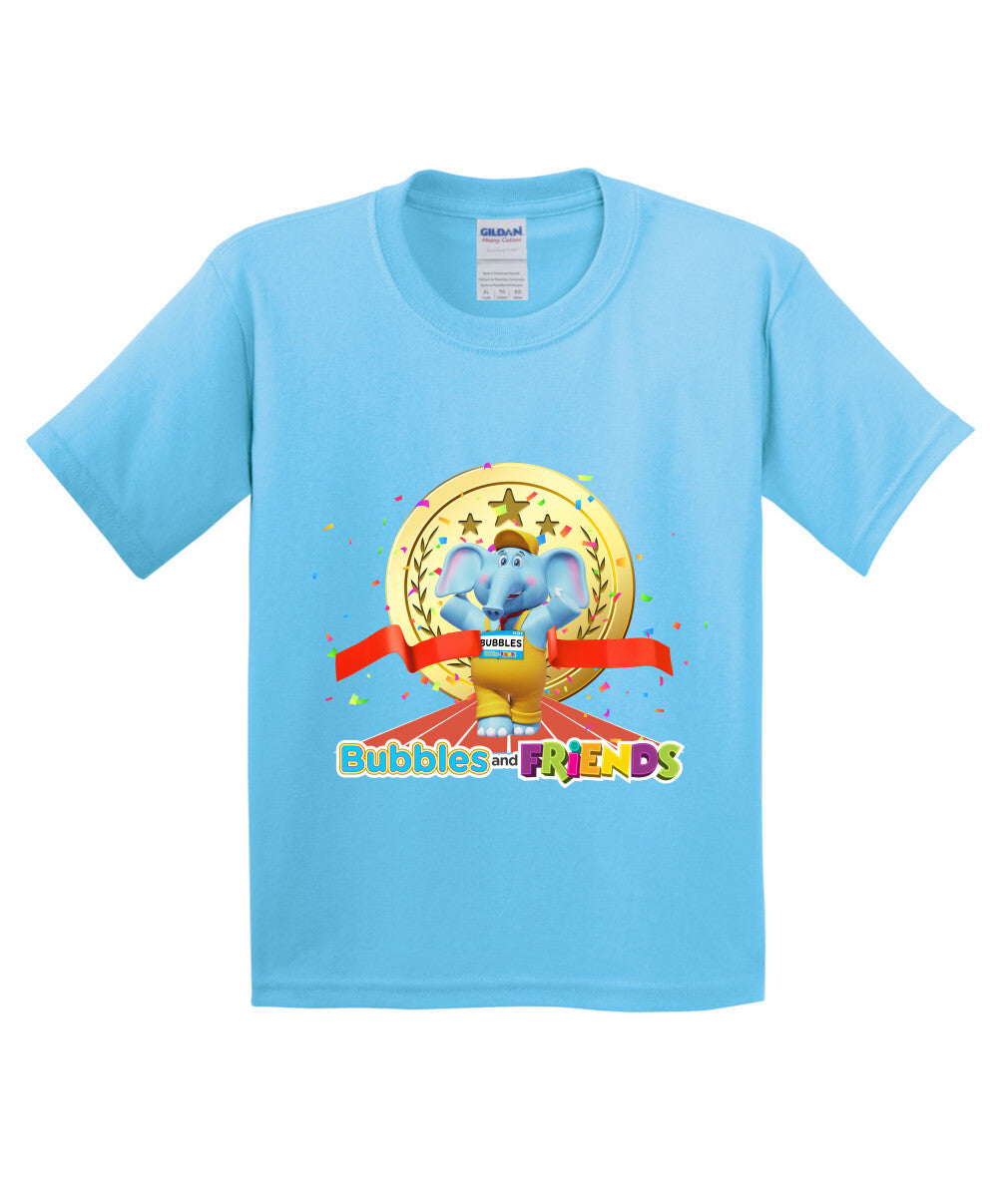 Bubbles and Friends - Summer Games Collection Bubbles Gold Children T-Shirt