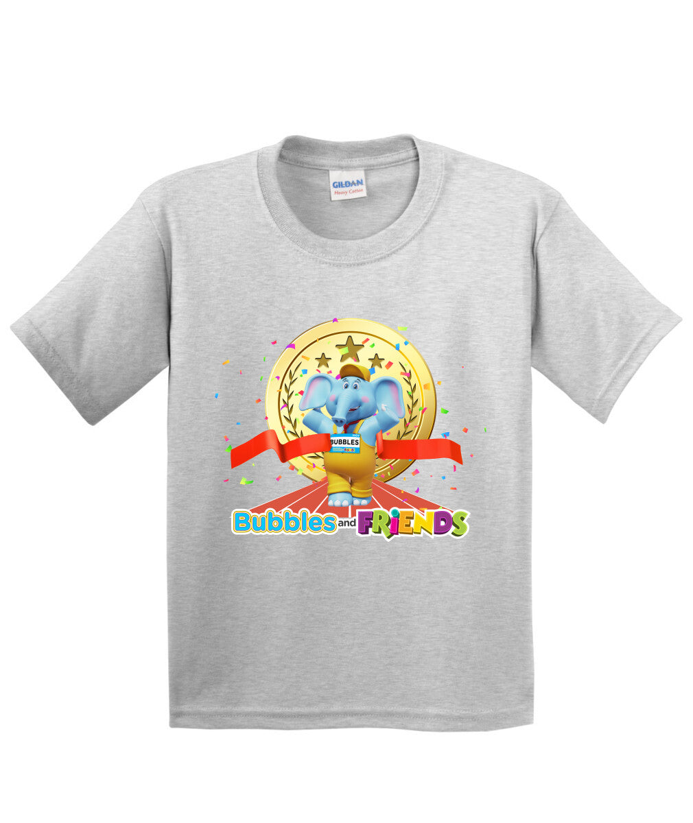 Bubbles and Friends - Summer Games Collection Bubbles Gold Children T-Shirt