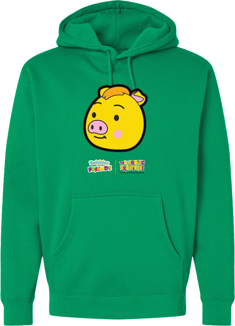 Bubbles & Friends- Friends from Happyville 'Pablo' Midweight Hooded Sweatshirt- Unisex