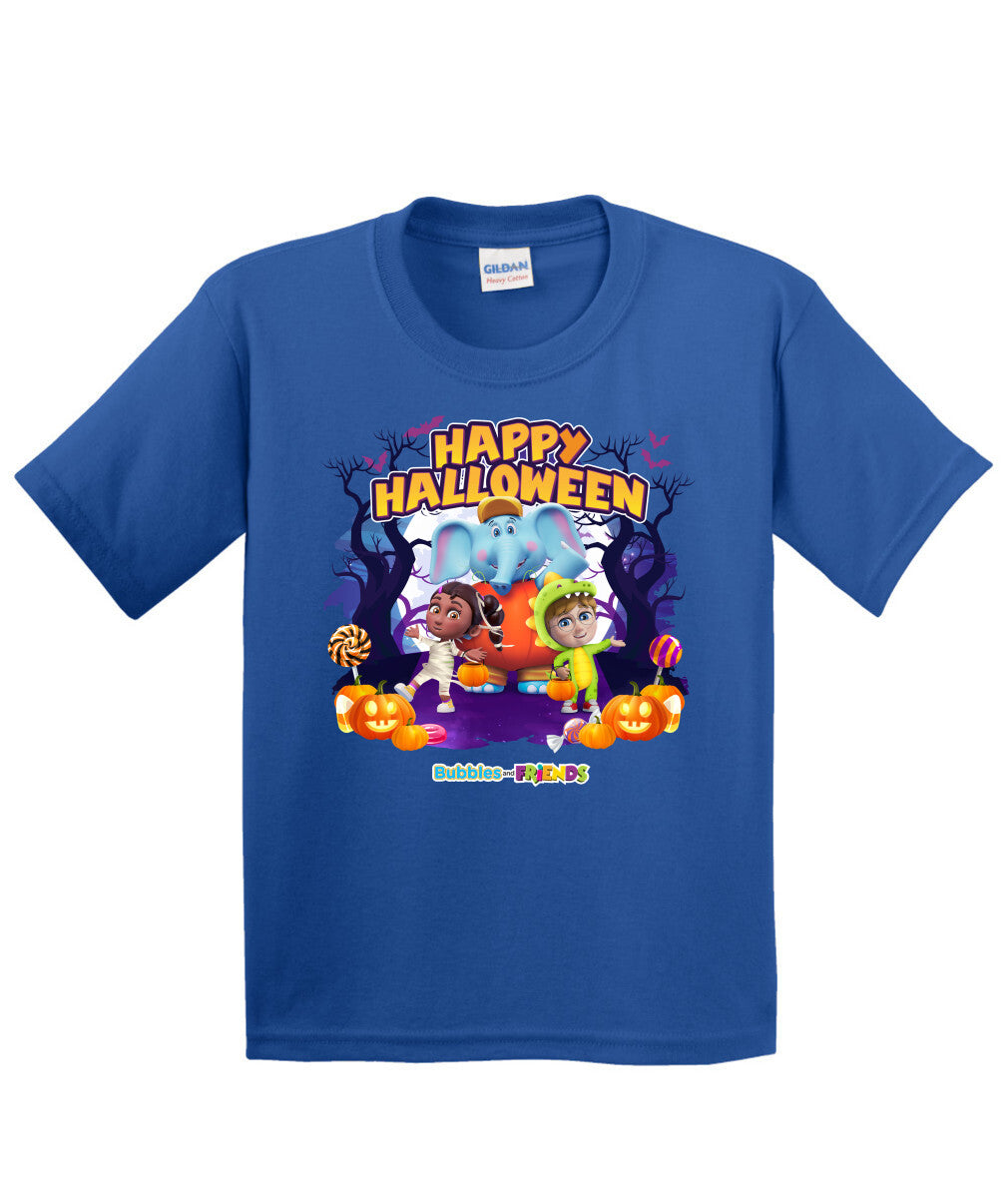 Bubbles and Friends - Halloween Collection Team Children T-Shirt