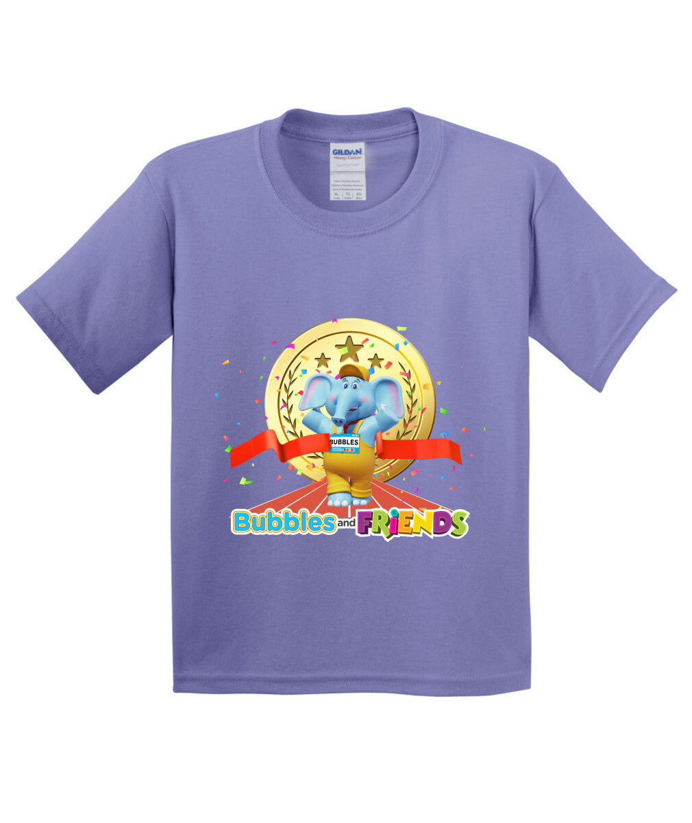 Bubbles and Friends - Summer Games Collection Bubbles Gold Children T-Shirt