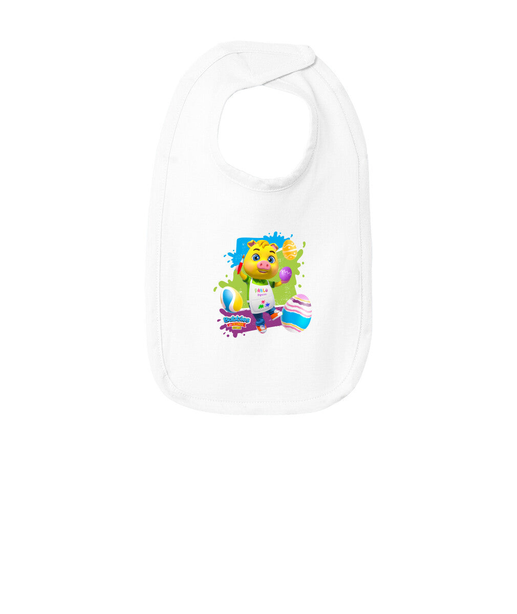 Bubbles & Friends Easter Pablo Infant Bib