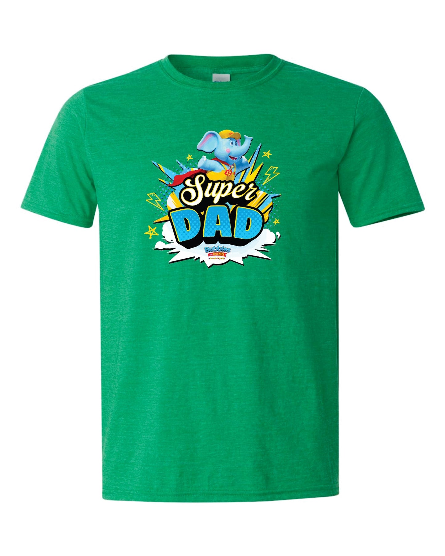 Bubbles & Friends Super Dad Unisex T-Shirt