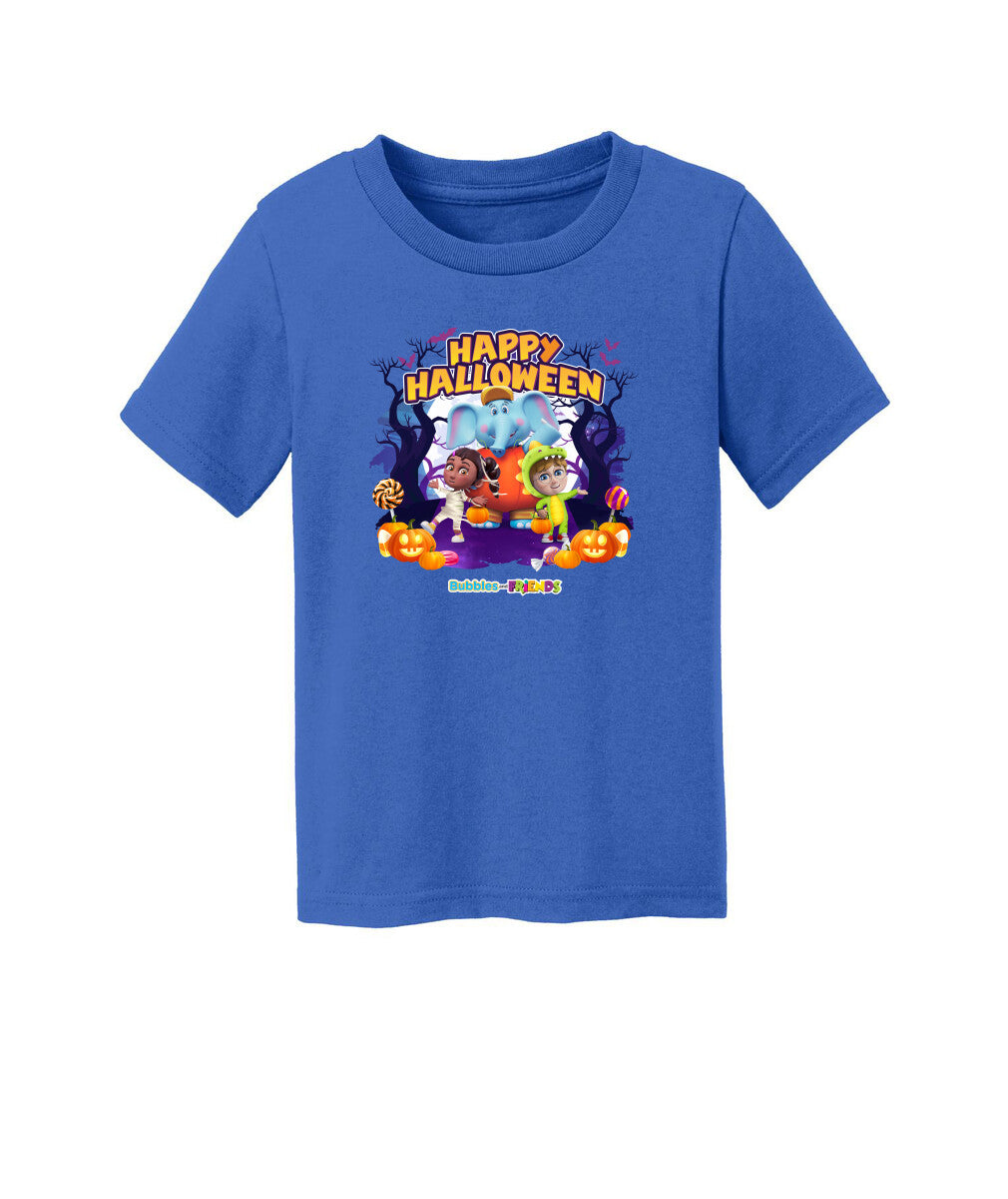 Bubbles and Friends - Halloween Collection Team Toddler T-Shirt