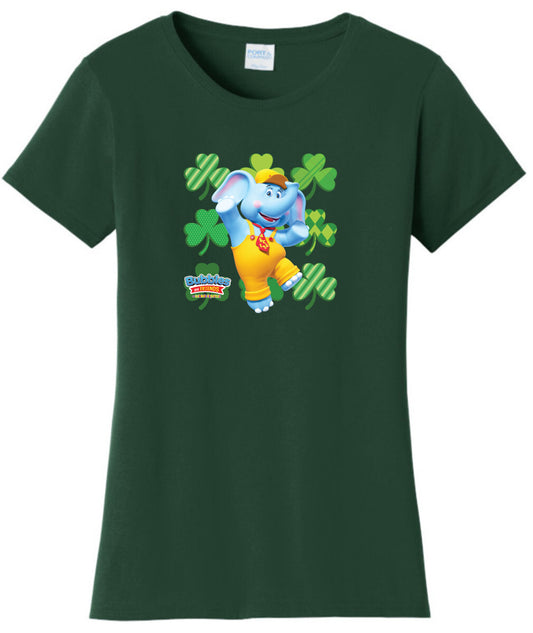 Bubbles & Friends St. Patrick's Day Bubbles Women's T-Shirt