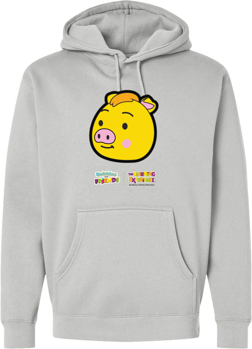 Bubbles & Friends- Friends from Happyville 'Pablo' Midweight Hooded Sweatshirt- Unisex