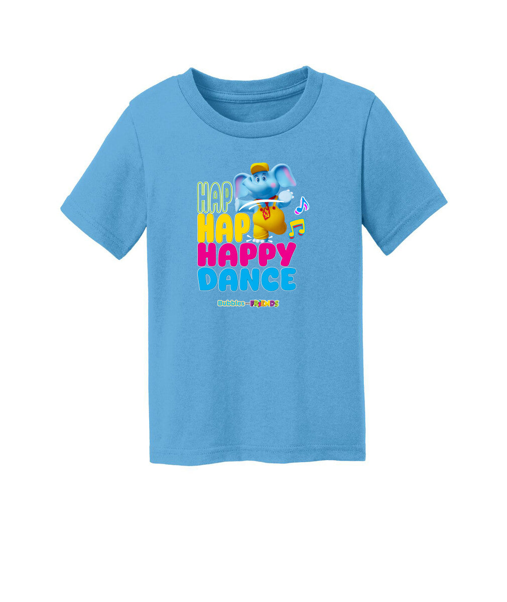 Bubbles and Friends – Happy Dance Collection Bubbles Hap Hap Happy Dance Toddler T-Shirt