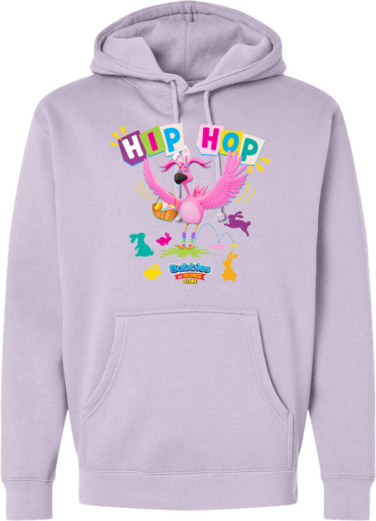 Bubbles & Friends Easter Hip-Hop Hooded Sweatshirt