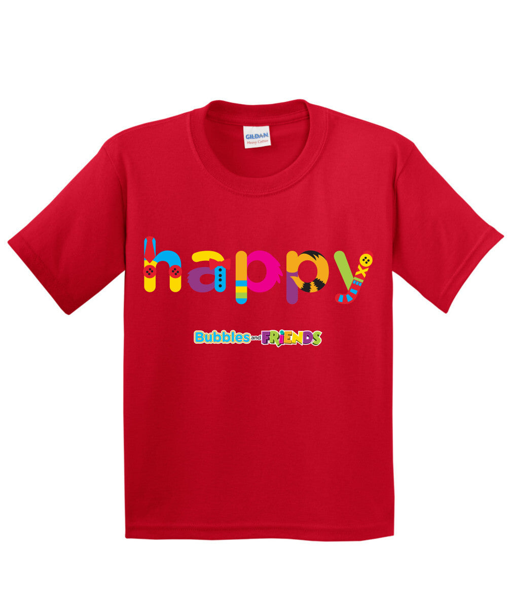 Bubbles and Friends - Happy Children T-Shirt