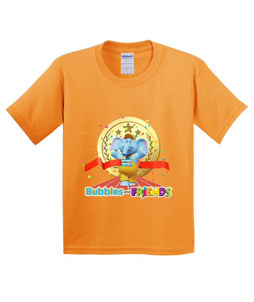 Bubbles and Friends - Summer Games Collection Bubbles Gold Children T-Shirt