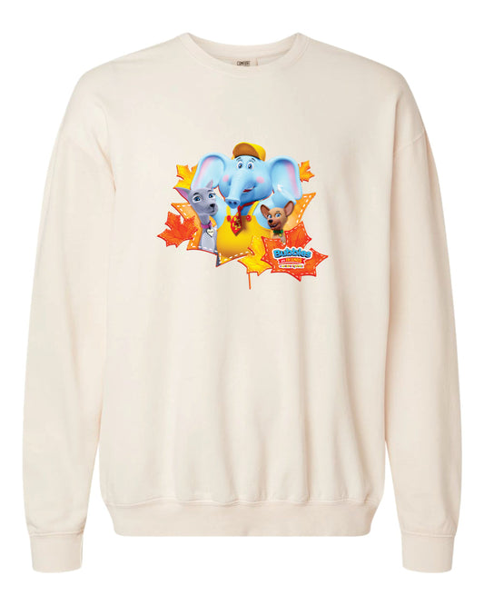 Bubbles & Friends Grace Charity Adult Unisex Garment-Dyed Lightweight Crewneck Sweatshirt