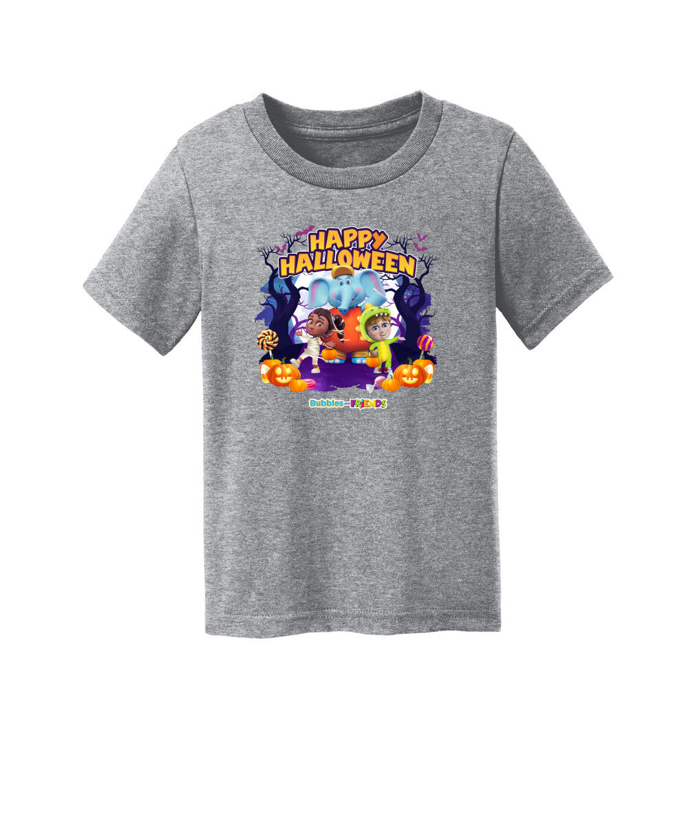 Bubbles and Friends - Halloween Collection Team Toddler T-Shirt