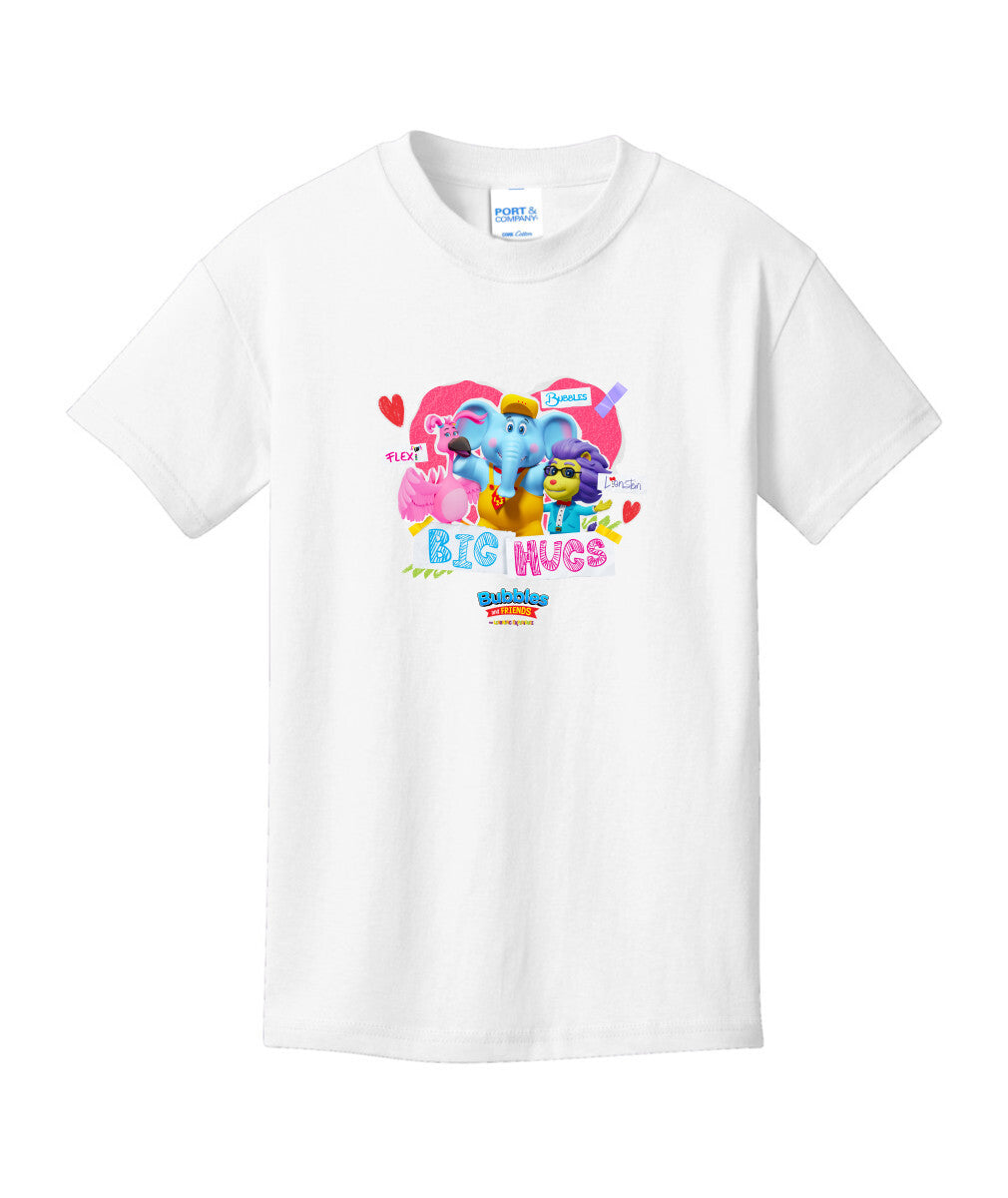 Bubbles & Friends Valentines Big Hug Children's T-Shirt