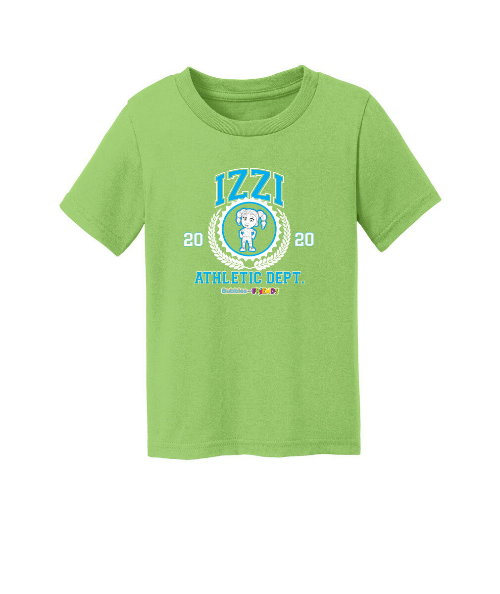 Bubbles and Friends - Varsity Collection Izzi Athletic Dept Toddler T-Shirt