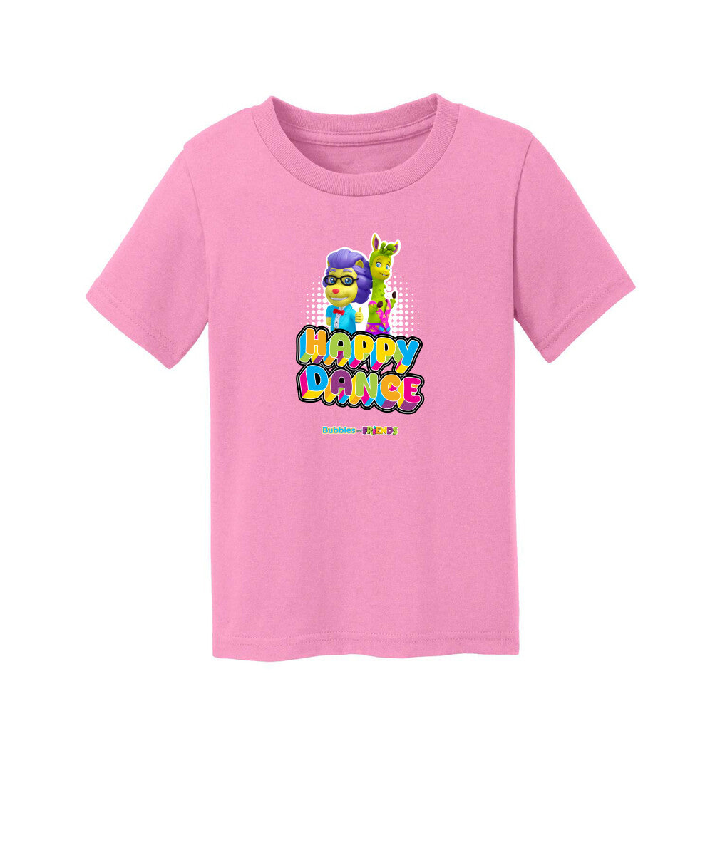 Bubbles and Friends – Happy Dance Collection Lionstein Phoebe Toddler T-Shirt