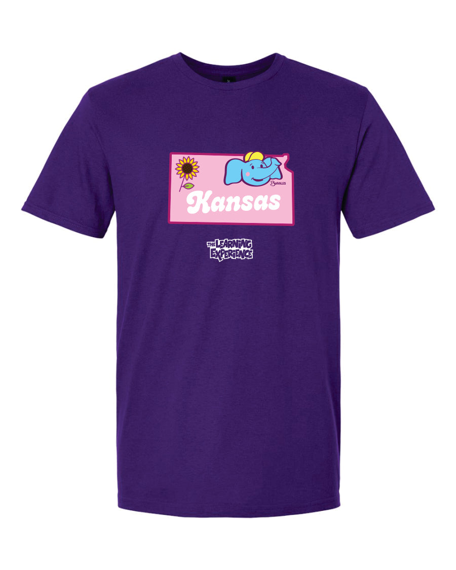 TLE Parade of Flags State T-Shirts Central Region