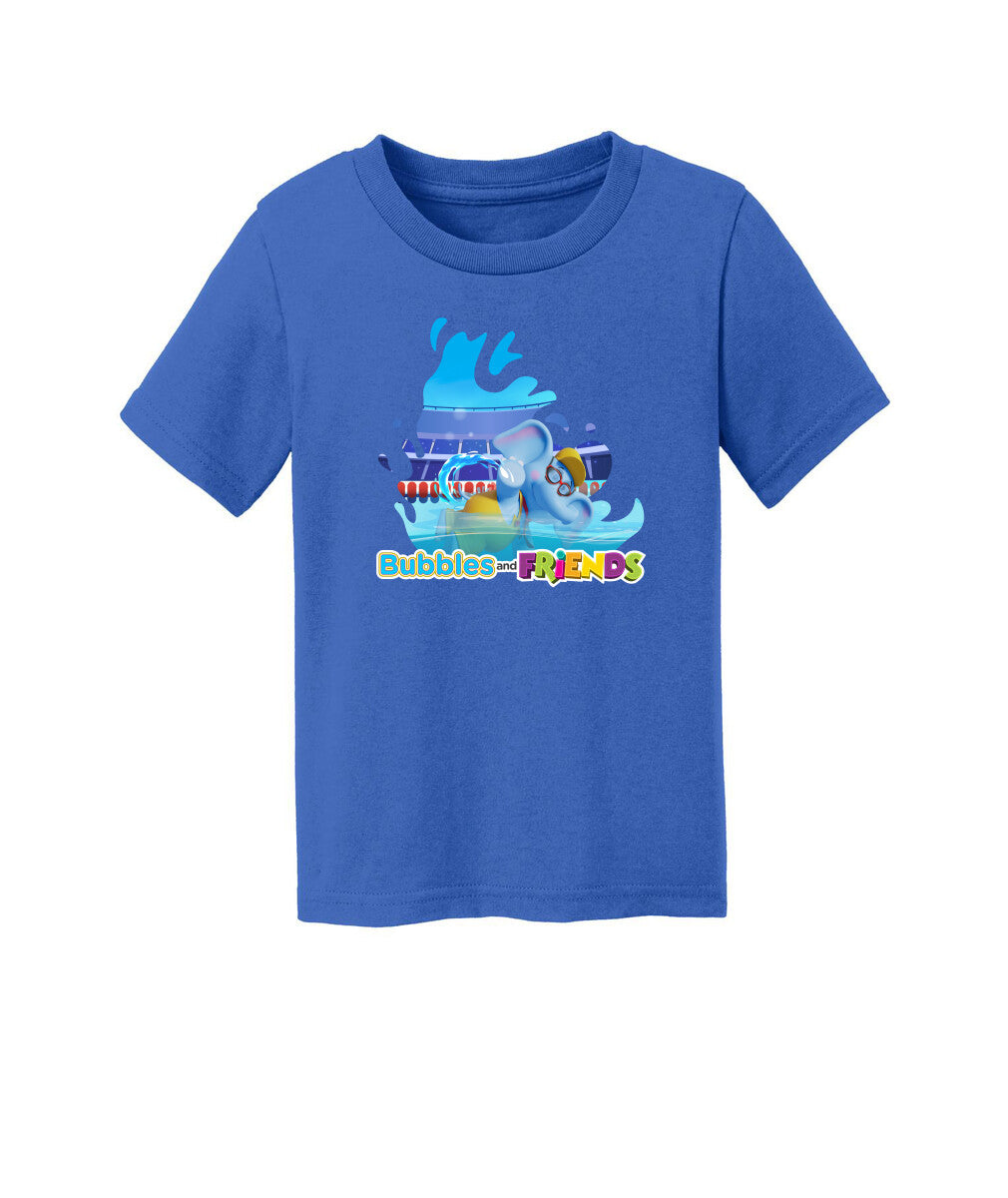 Bubbles and Friends - Summer Games Collection Bubbles Swim Toddler T-Shirt