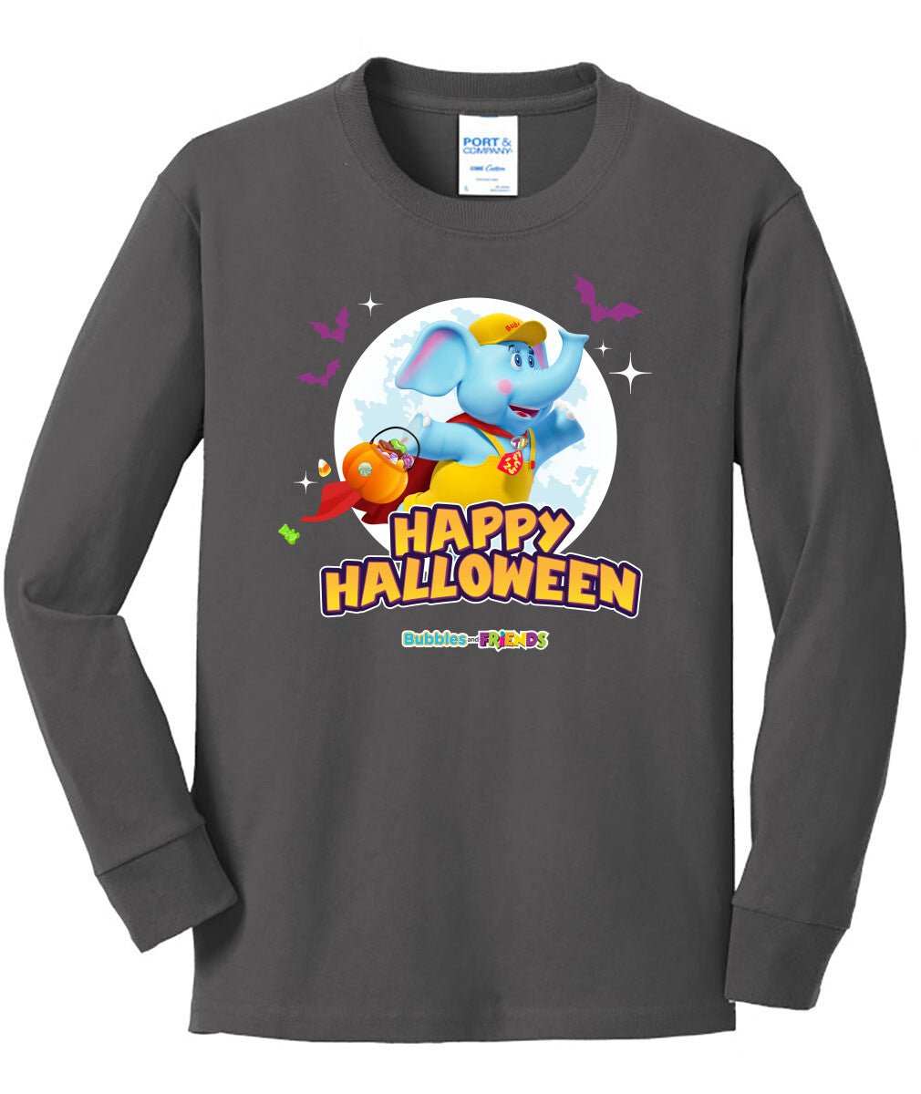 Bubbles and Friends - Halloween Collection Bubbles Longsleeve Children T-Shirt