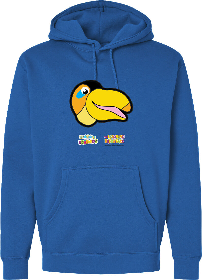 Bubbles & Friends- Friends from Happyville 'Two Plus' Midweight Hooded Sweatshirt- Unisex