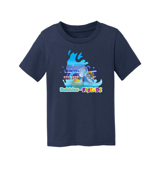 Bubbles and Friends - Summer Games Collection Bubbles Swim Toddler T-Shirt