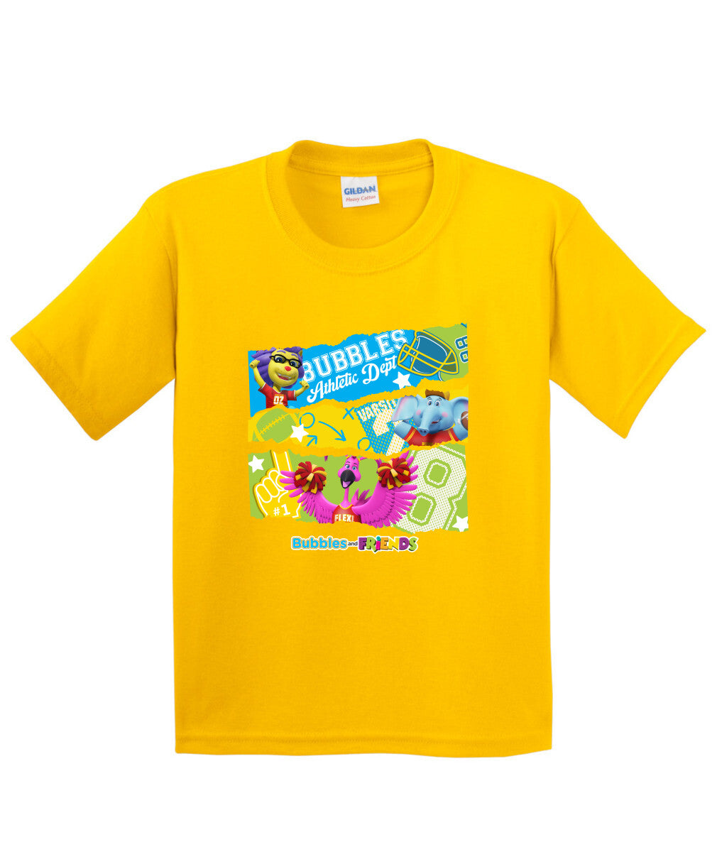 Bubbles and Friends - Varsity Collection #1 Team Children  T-Shirt