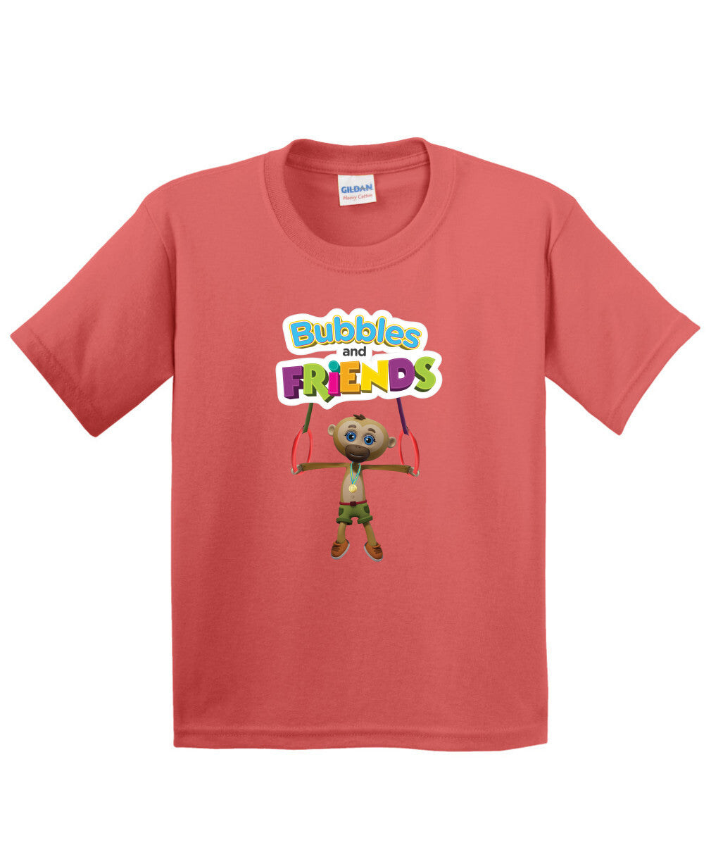 Bubbles and Friends - Summer Games Collection Gibby Rings Children T-Shirt