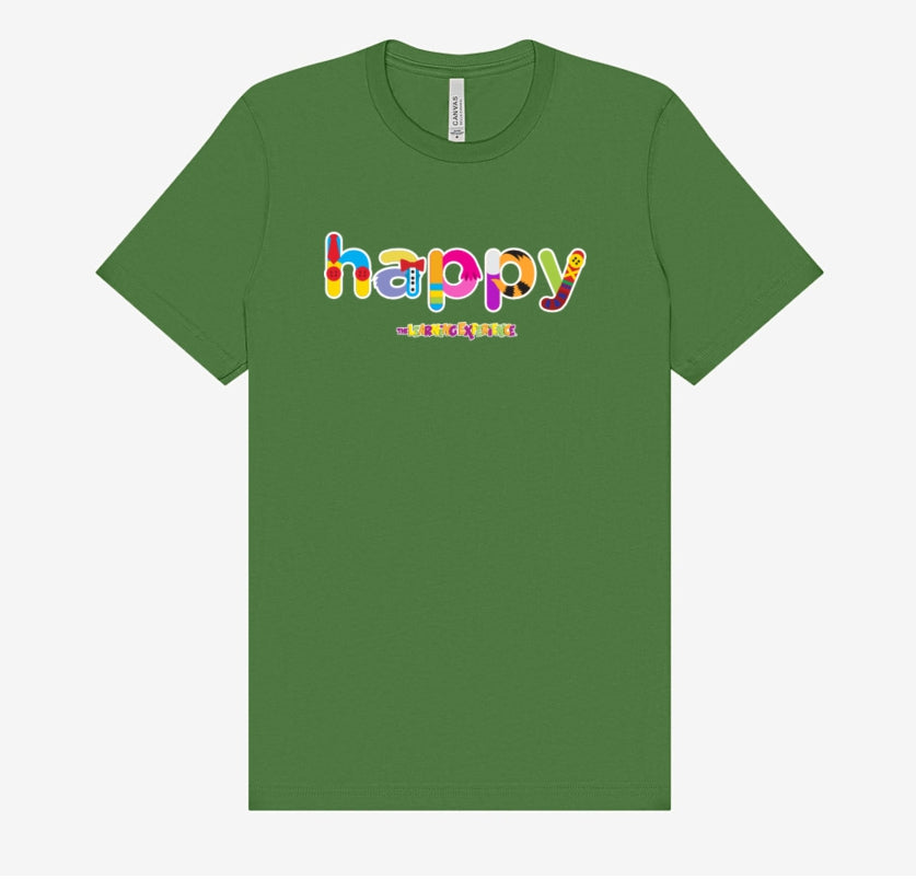 Bubbles & Friends Happy Unisex Jersey Tee