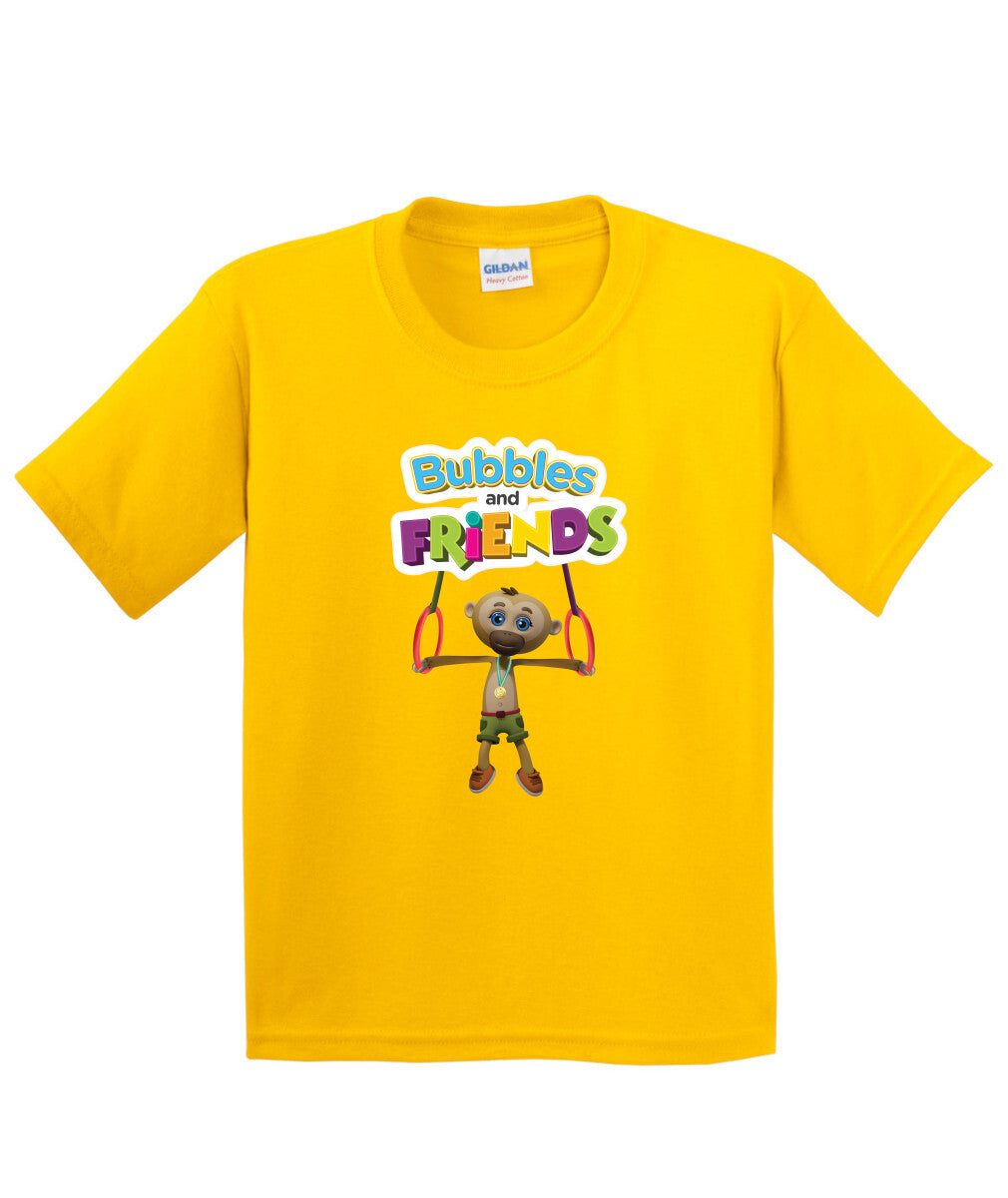 Bubbles and Friends - Summer Games Collection Gibby Rings Children T-Shirt