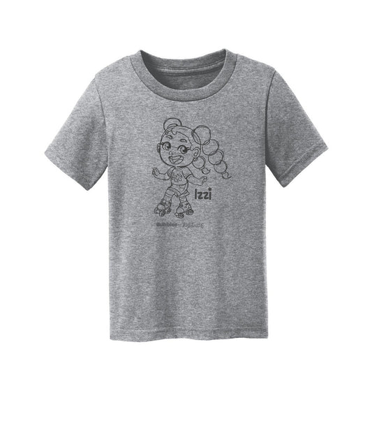 Bubbles and Friends - Happy Doodles Izzi Toddler T-Shirt