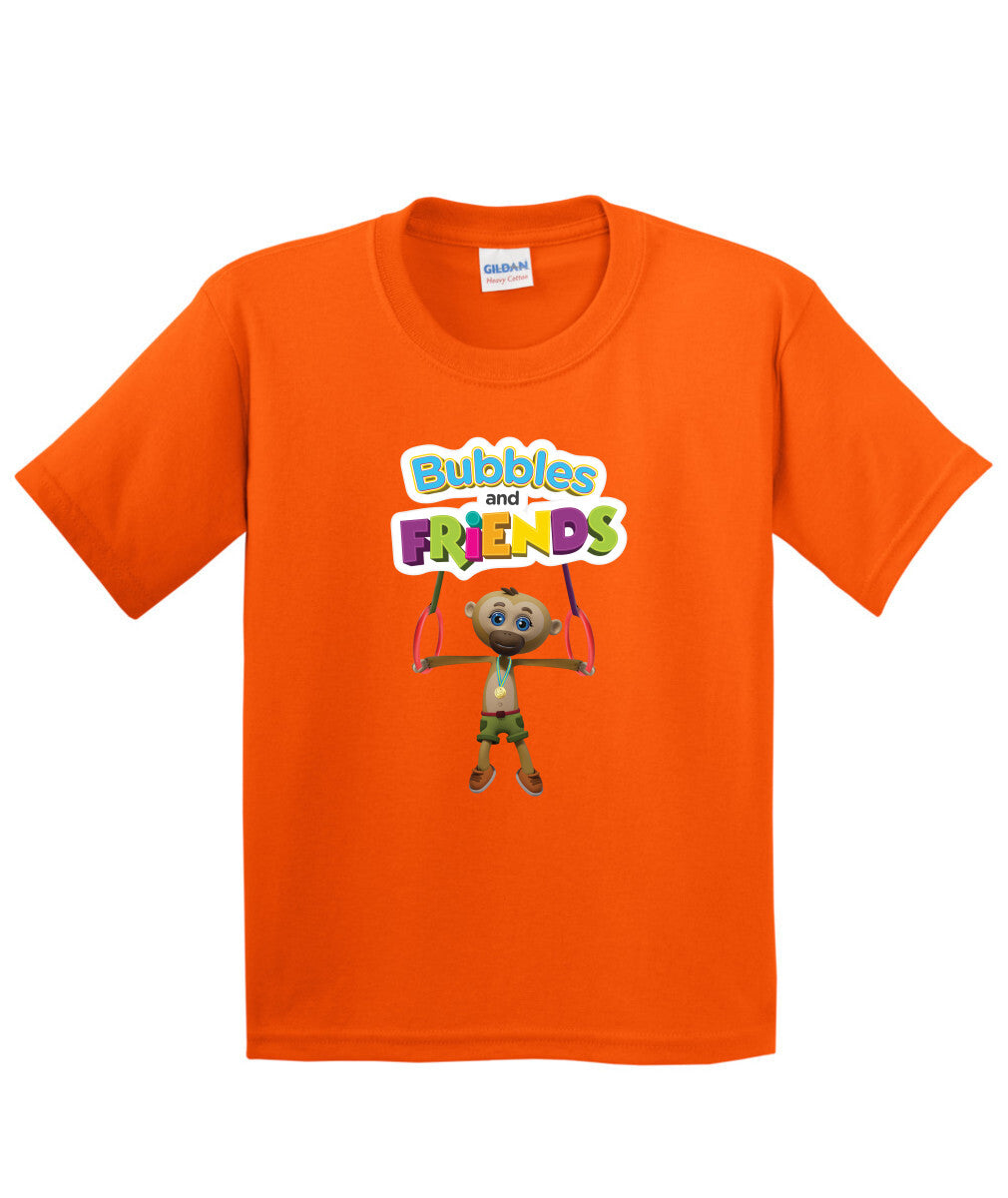 Bubbles and Friends - Summer Games Collection Gibby Rings Children T-Shirt