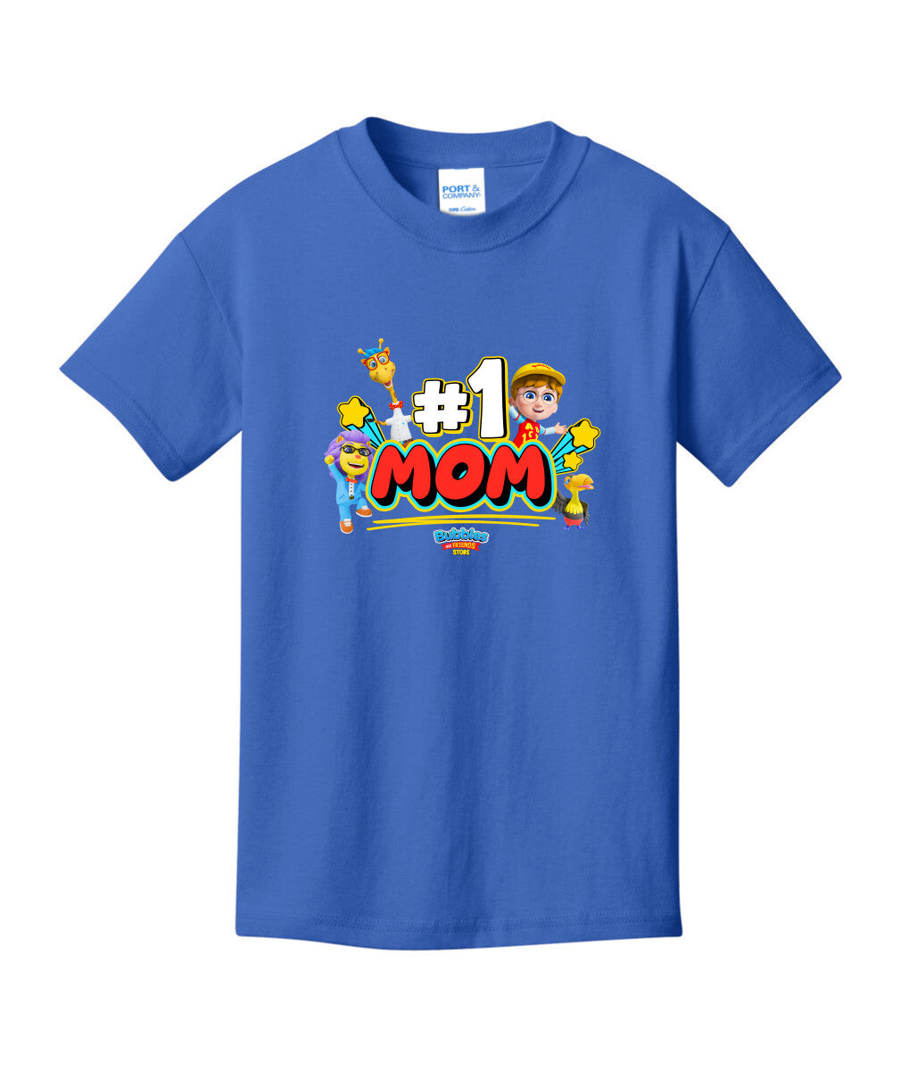 Bubbles & Friends I Love Mom Children's Tee