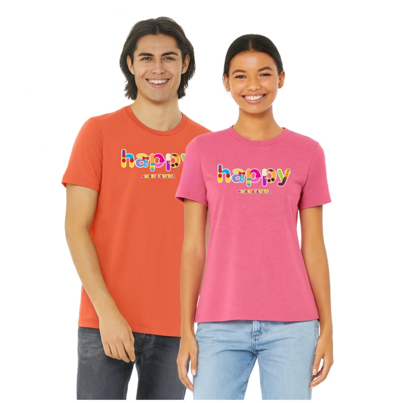 Bubbles & Friends Happy Unisex Jersey Tee