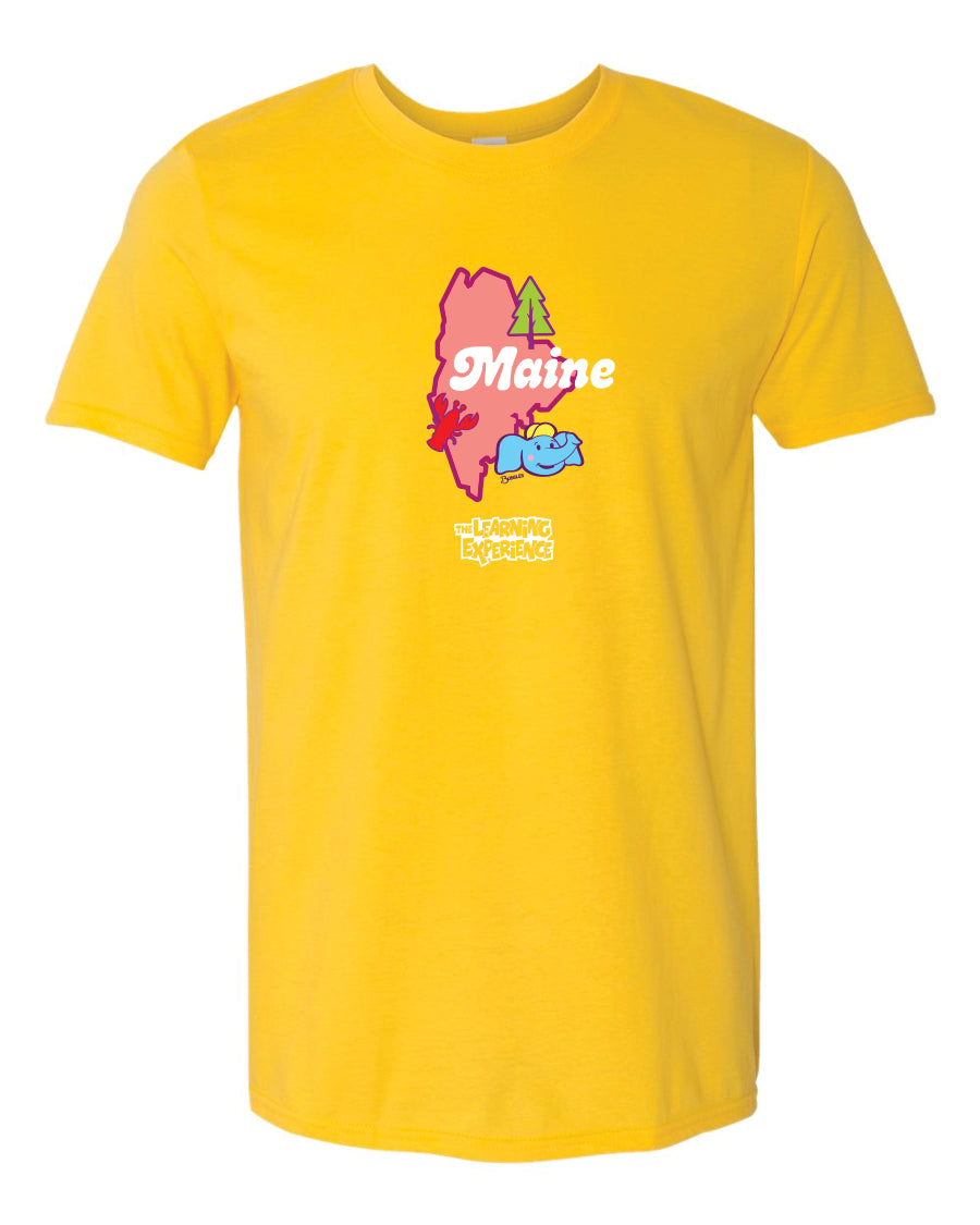 TLE Parade of Flags State T-Shirts Northeast Region + UK Region