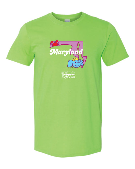 TLE Parade of Flags State T-Shirts Northeast Region + UK Region