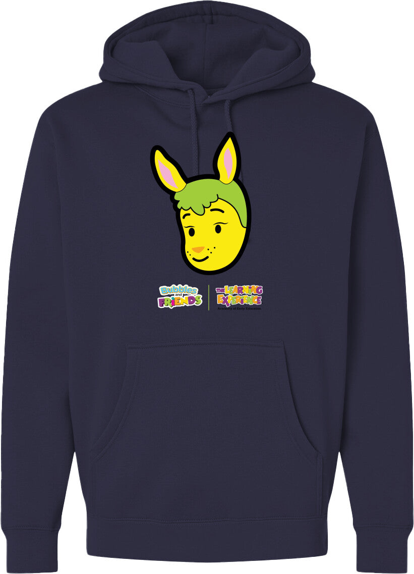 Bubbles & Friends- Friends from Happyville 'Phoebe' Midweight Hooded Sweatshirt
