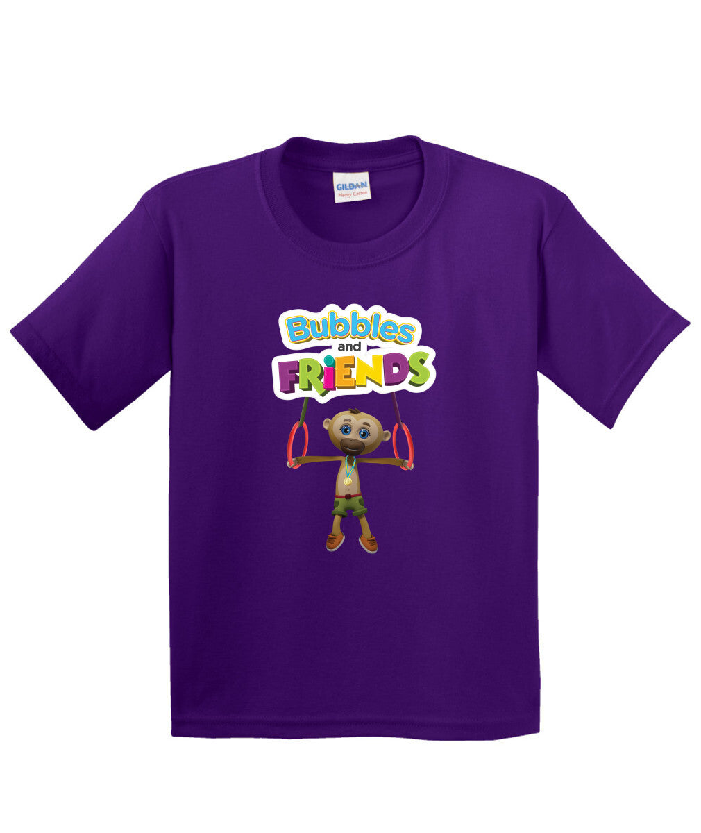 Bubbles and Friends - Summer Games Collection Gibby Rings Children T-Shirt