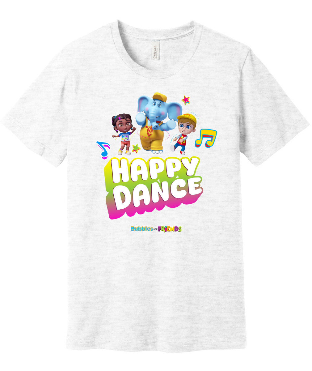 Bubbles and Friends – Happy Dance Collection Happy Dance Adult T-Shirt