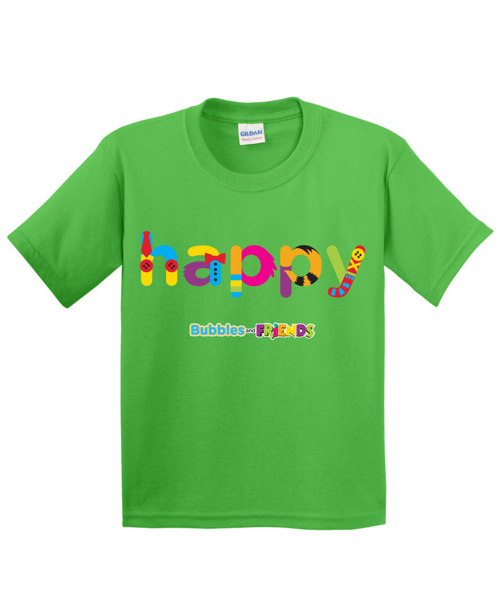 Bubbles and Friends - Happy Children T-Shirt