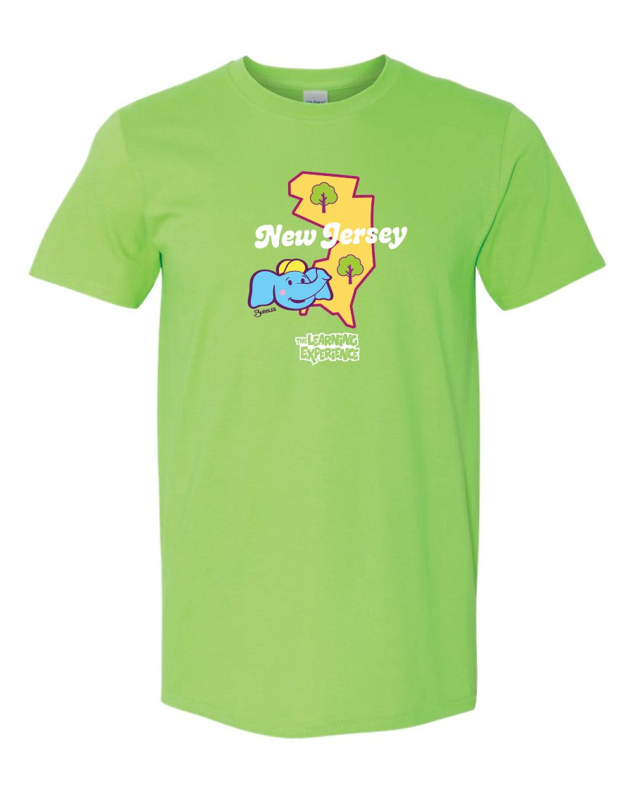 TLE Parade of Flags State T-Shirts Northeast Region + UK Region