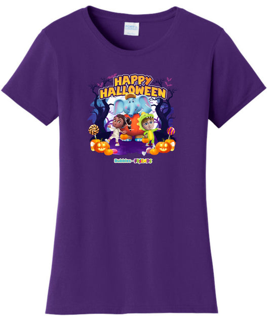 Bubbles and Friends - Halloween Collection Team Womens T-Shirt