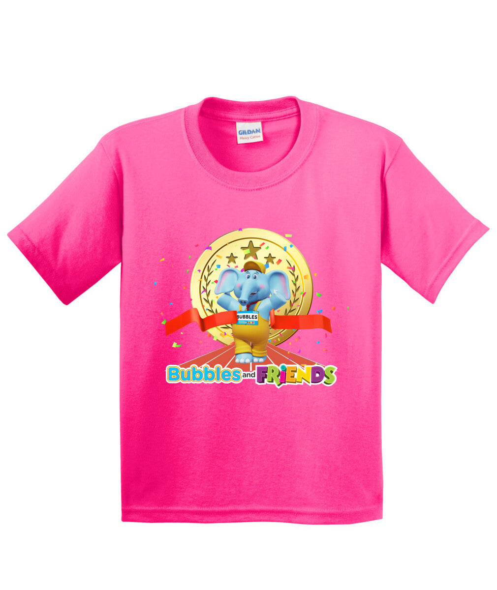 Bubbles and Friends - Summer Games Collection Bubbles Gold Children T-Shirt