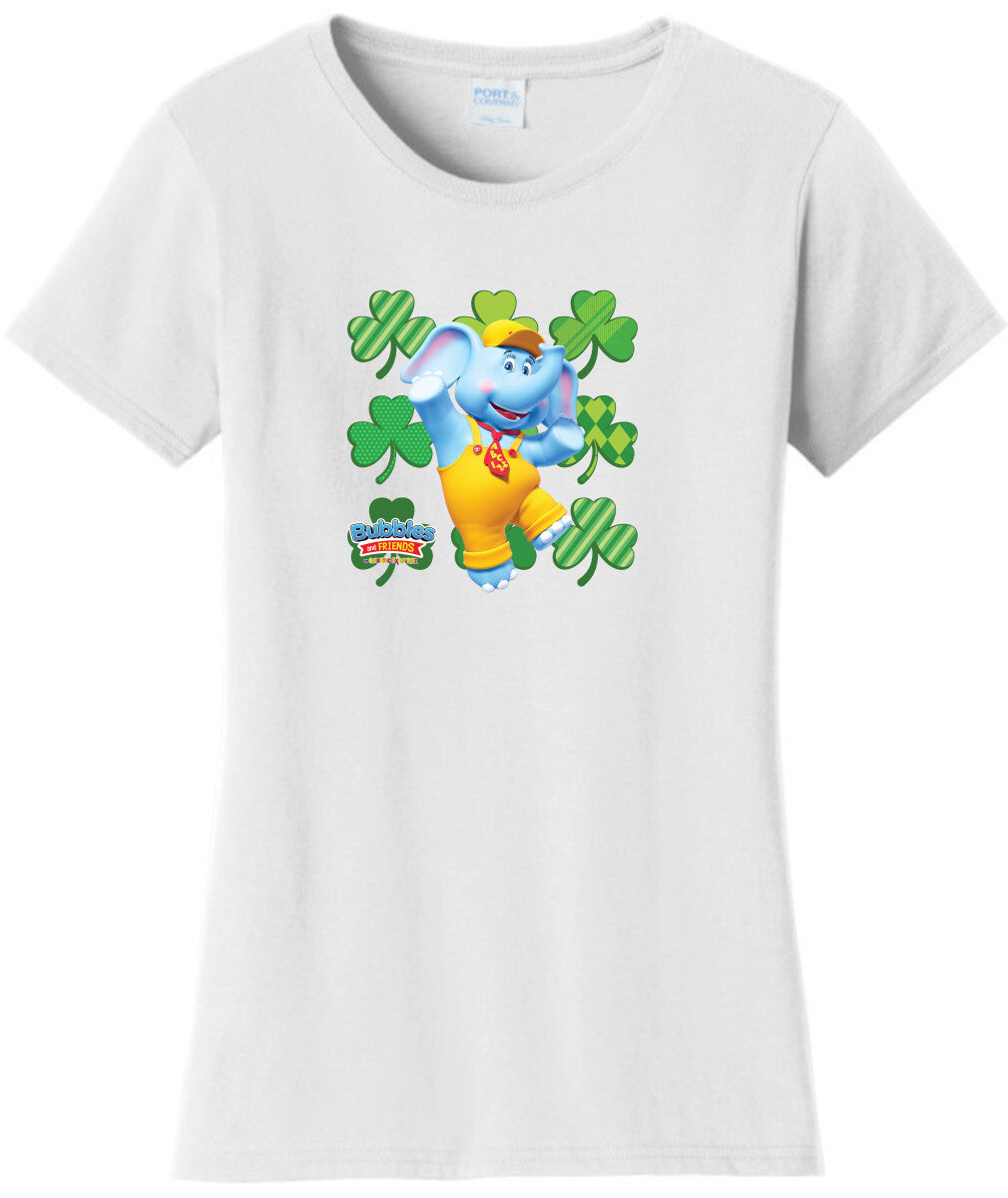 Bubbles & Friends St. Patrick's Day Bubbles Women's T-Shirt