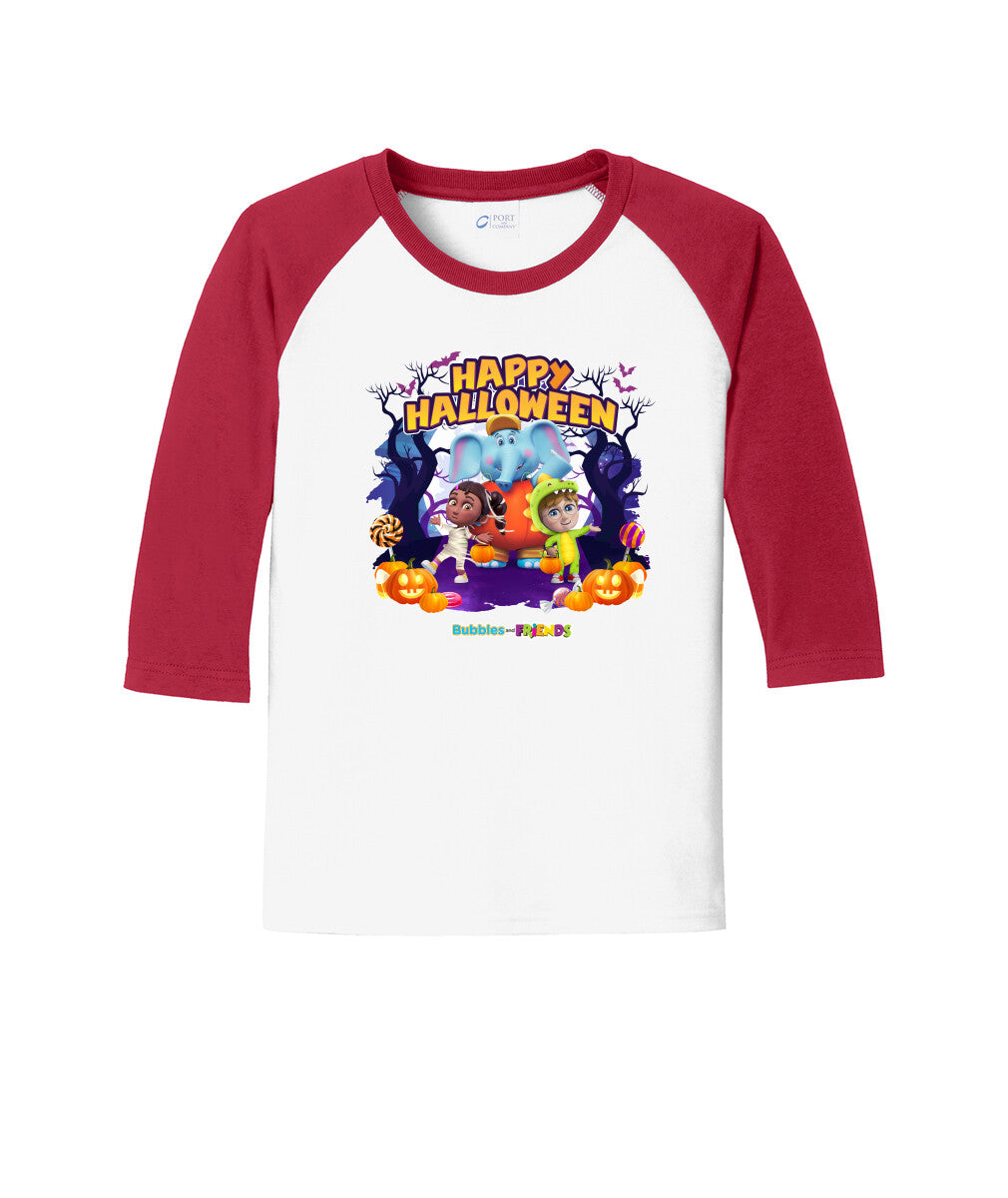 Bubbles and Friends - Halloween Collection Team Children Longsleeve T-Shirt