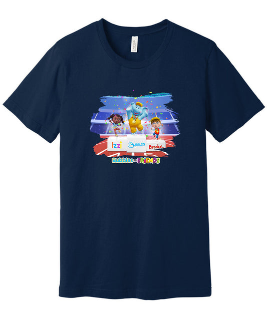 Bubbles and Friends - Summer Games Collection Team Medals Adult T-Shirt