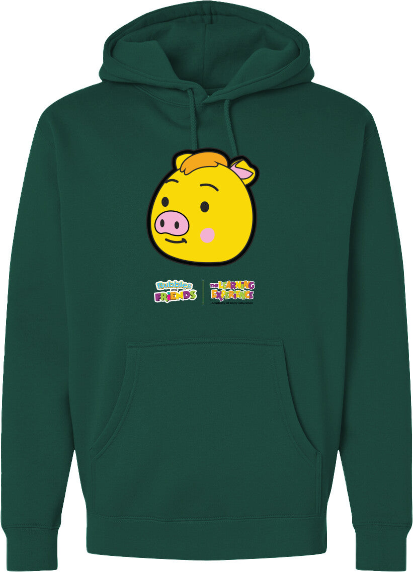 Bubbles & Friends- Friends from Happyville 'Pablo' Midweight Hooded Sweatshirt- Unisex