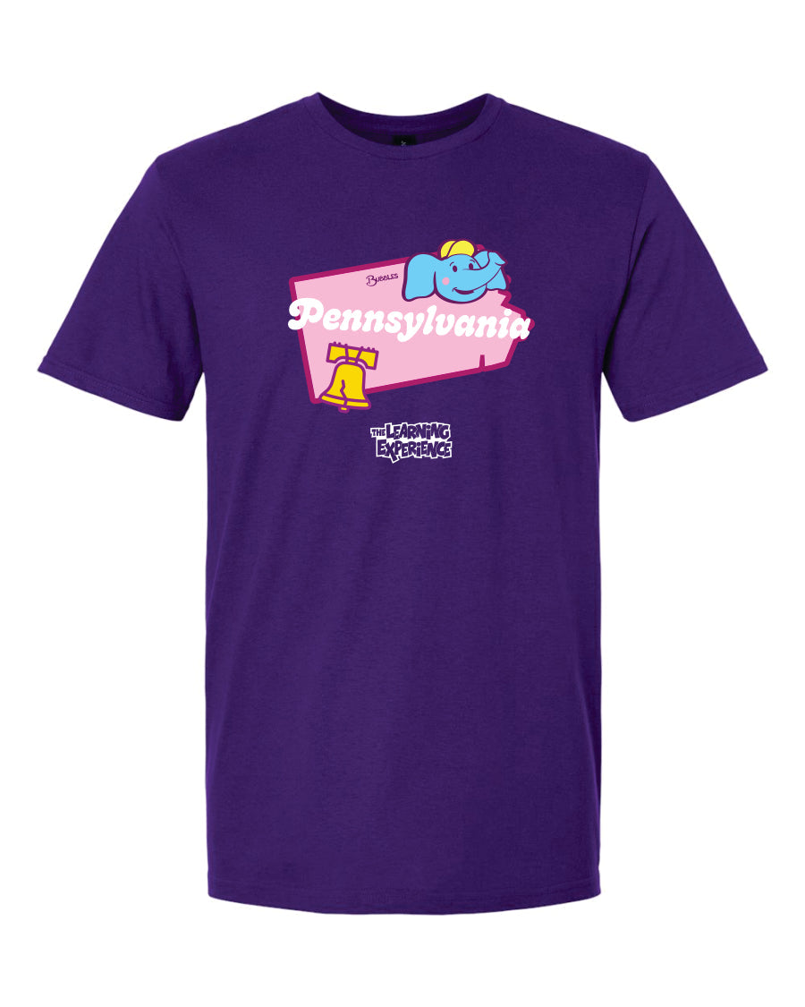 TLE Parade of Flags State T-Shirts Northeast Region + UK Region