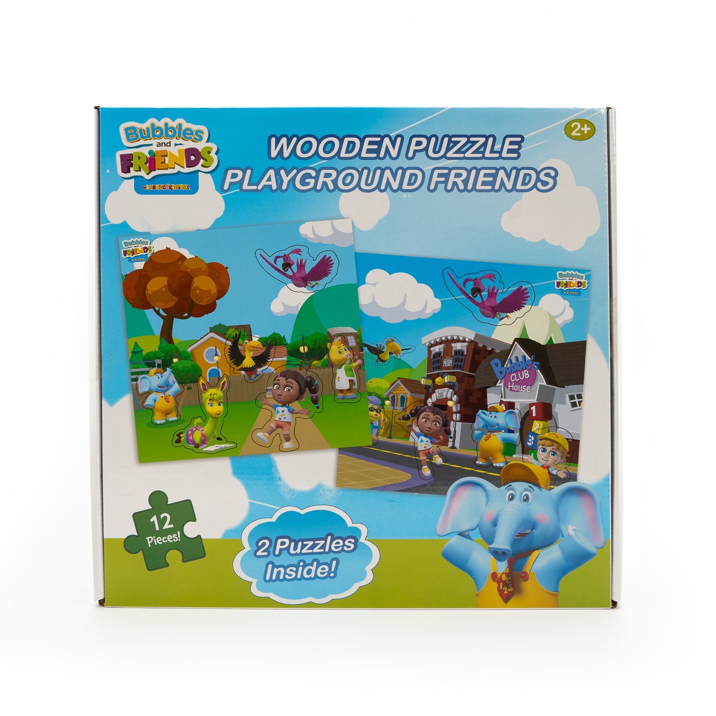 Bubbles & Friends Wooden Puzzle Set