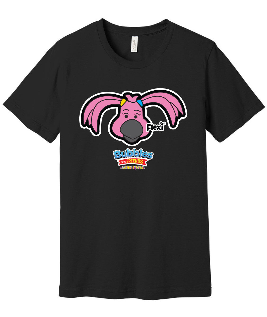 Bubbles & Friends- Friends from Happyville Flexi Unisex Tee