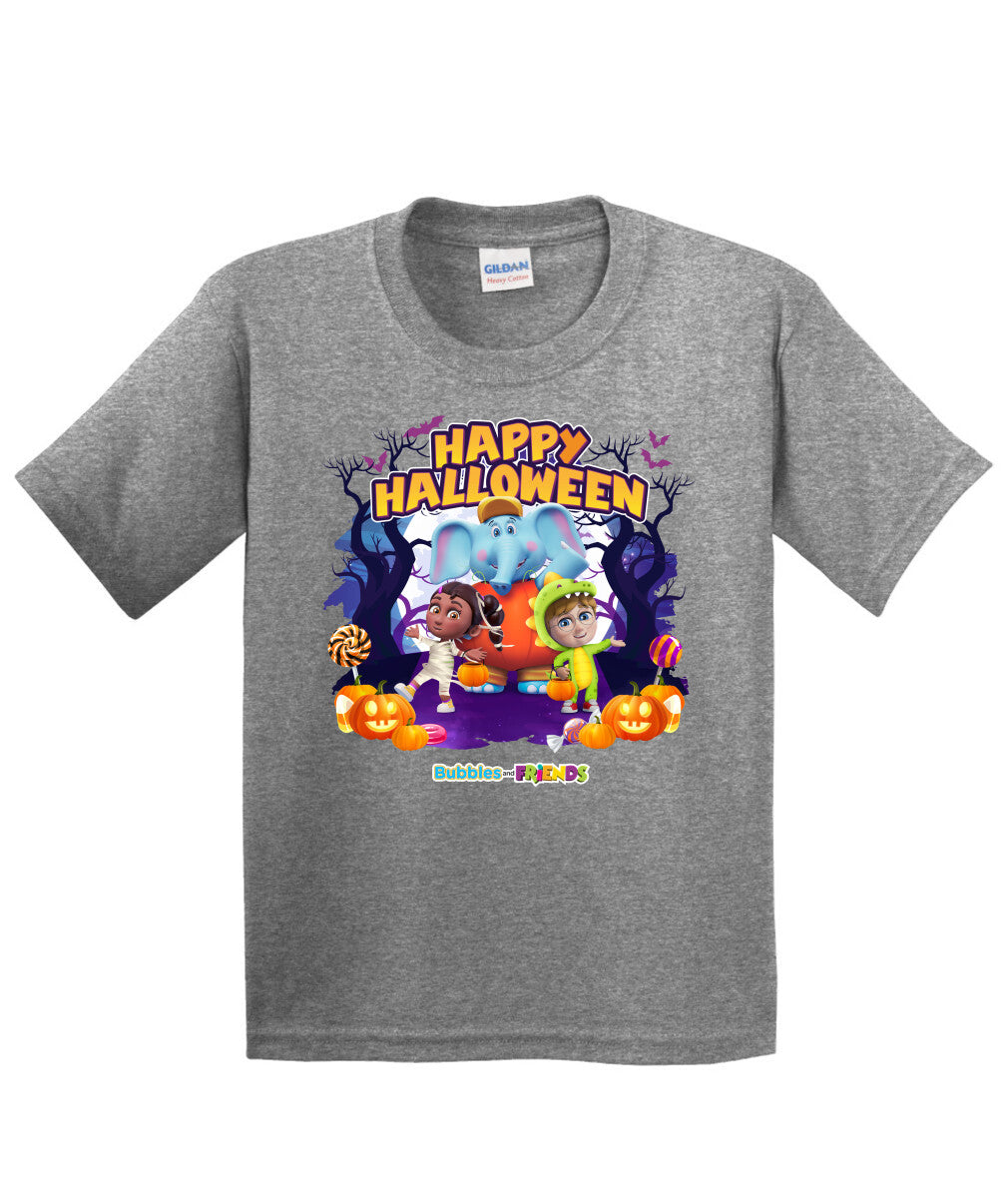 Bubbles and Friends - Halloween Collection Team Children T-Shirt